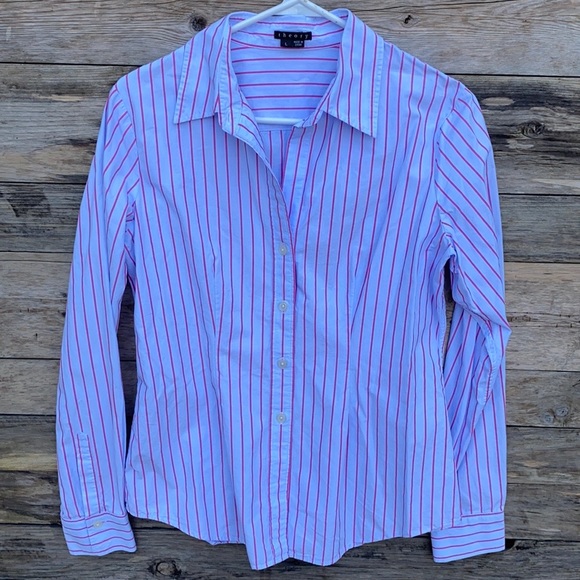 Theory | Larissa Stonewall Button Down Shirt Large